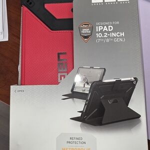 Urban Armor Gear Red iPad Case for 10.2-Inch